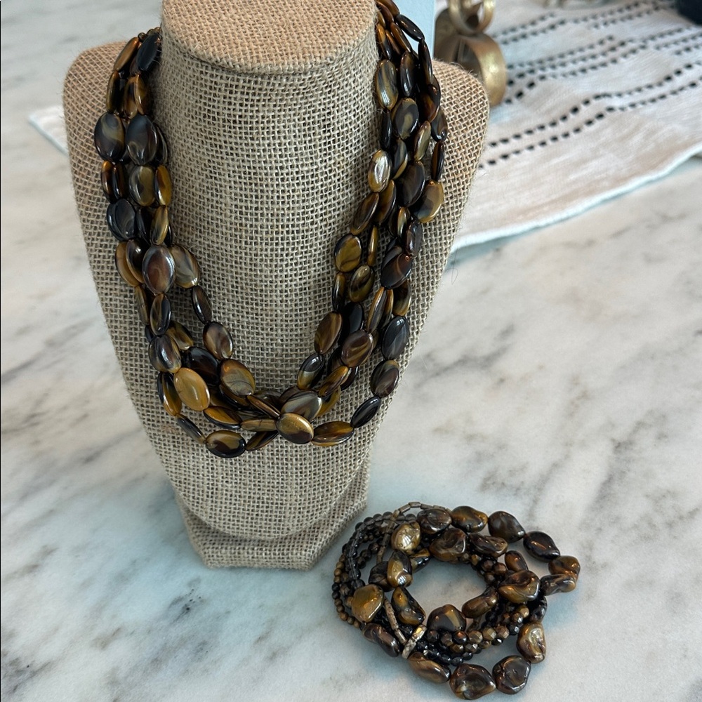 Necklace and Bracelet